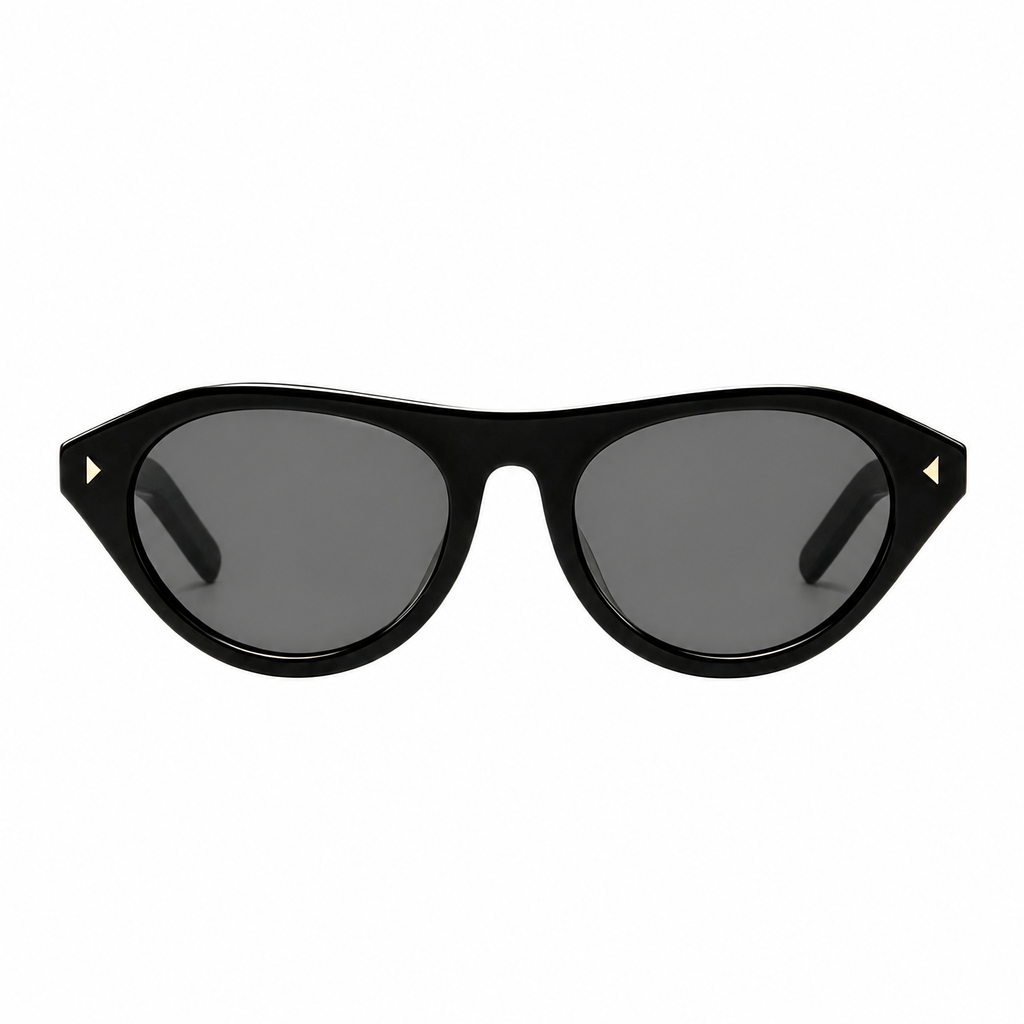 Mia - Black - Smoke Lens