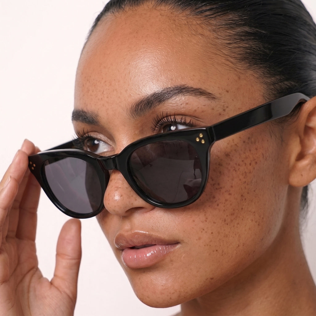 Cleo - Black - Smoke Lens - Polarized