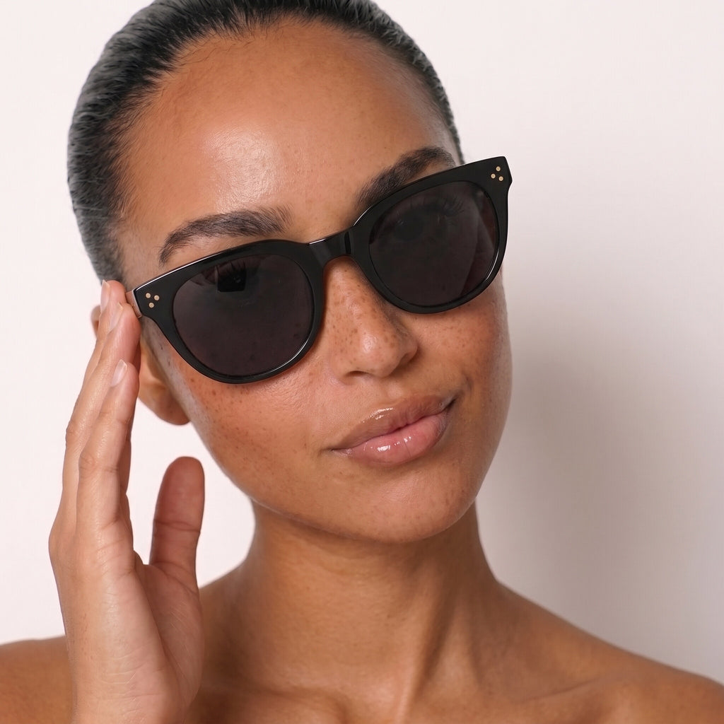 Cleo - Black - Smoke Lens - Polarized