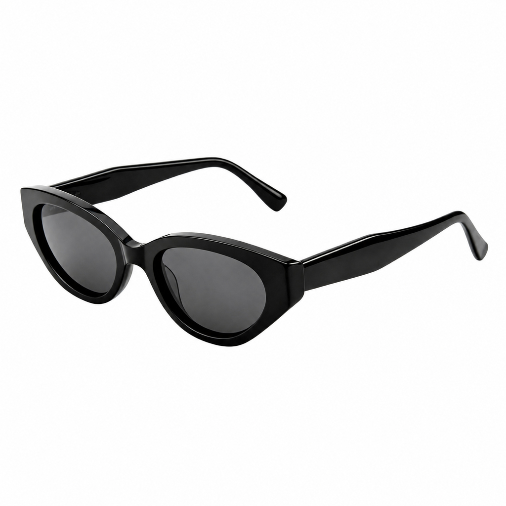 Nina - Black - Smoke Lens - Polarized