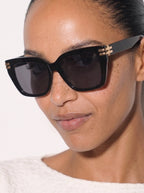 Paloma - Black - Smoke Lens - Polarized
