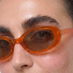 Mila - Cognac - Champagne Amber Lens
