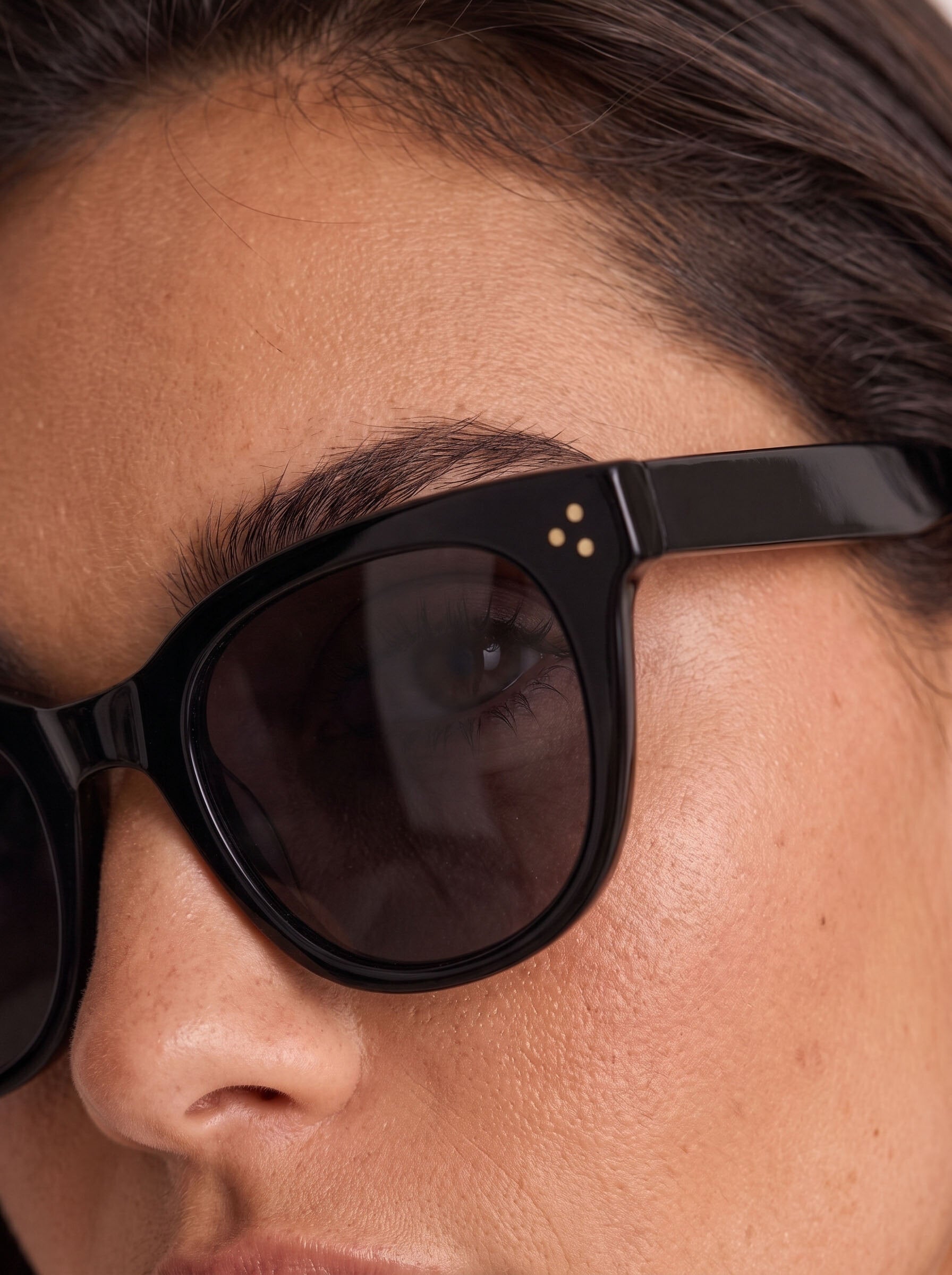 Cleo - Black - Smoke Lens - Polarized