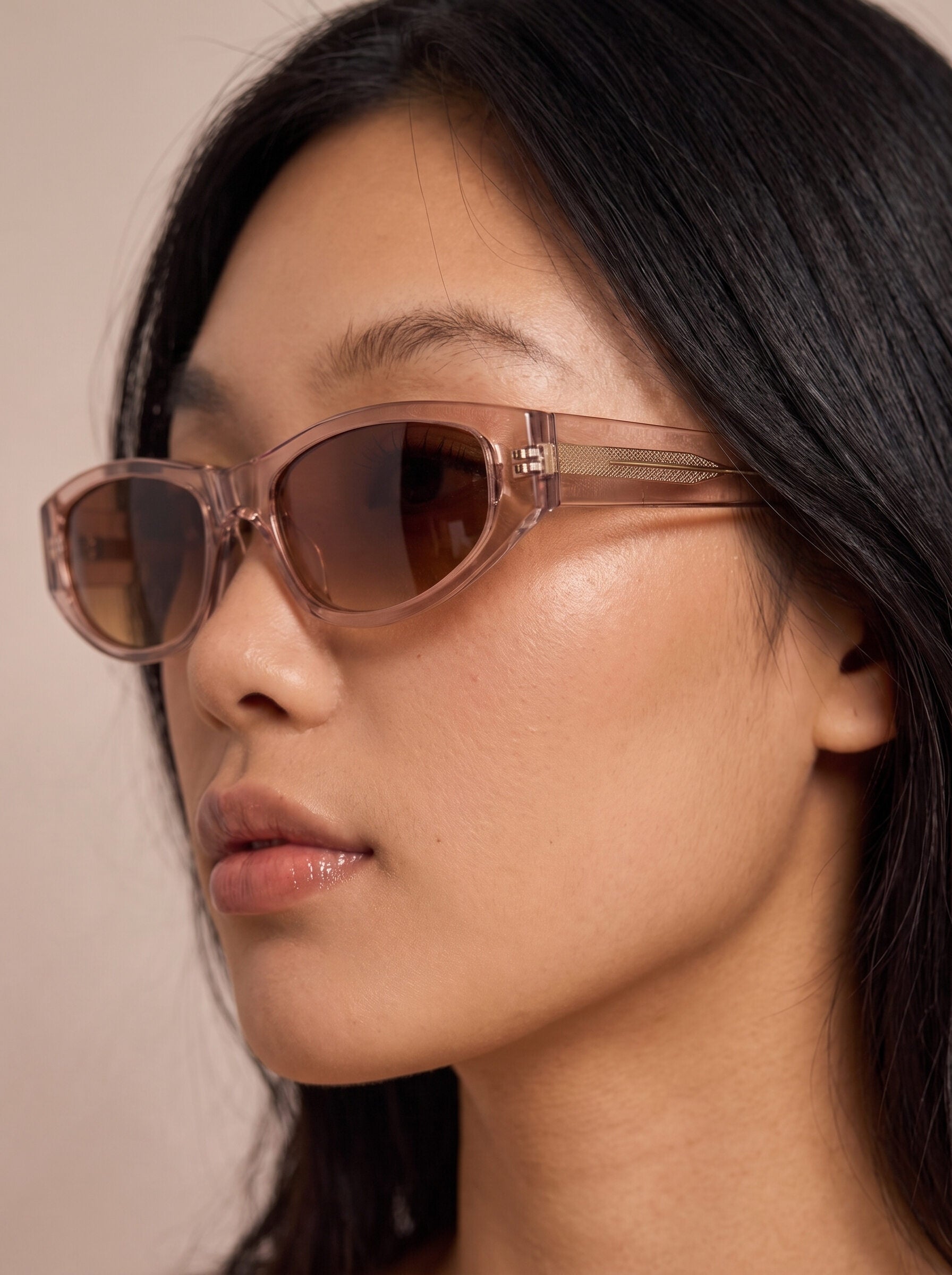 Gia - Rose - Light Brown Lens - Polarized