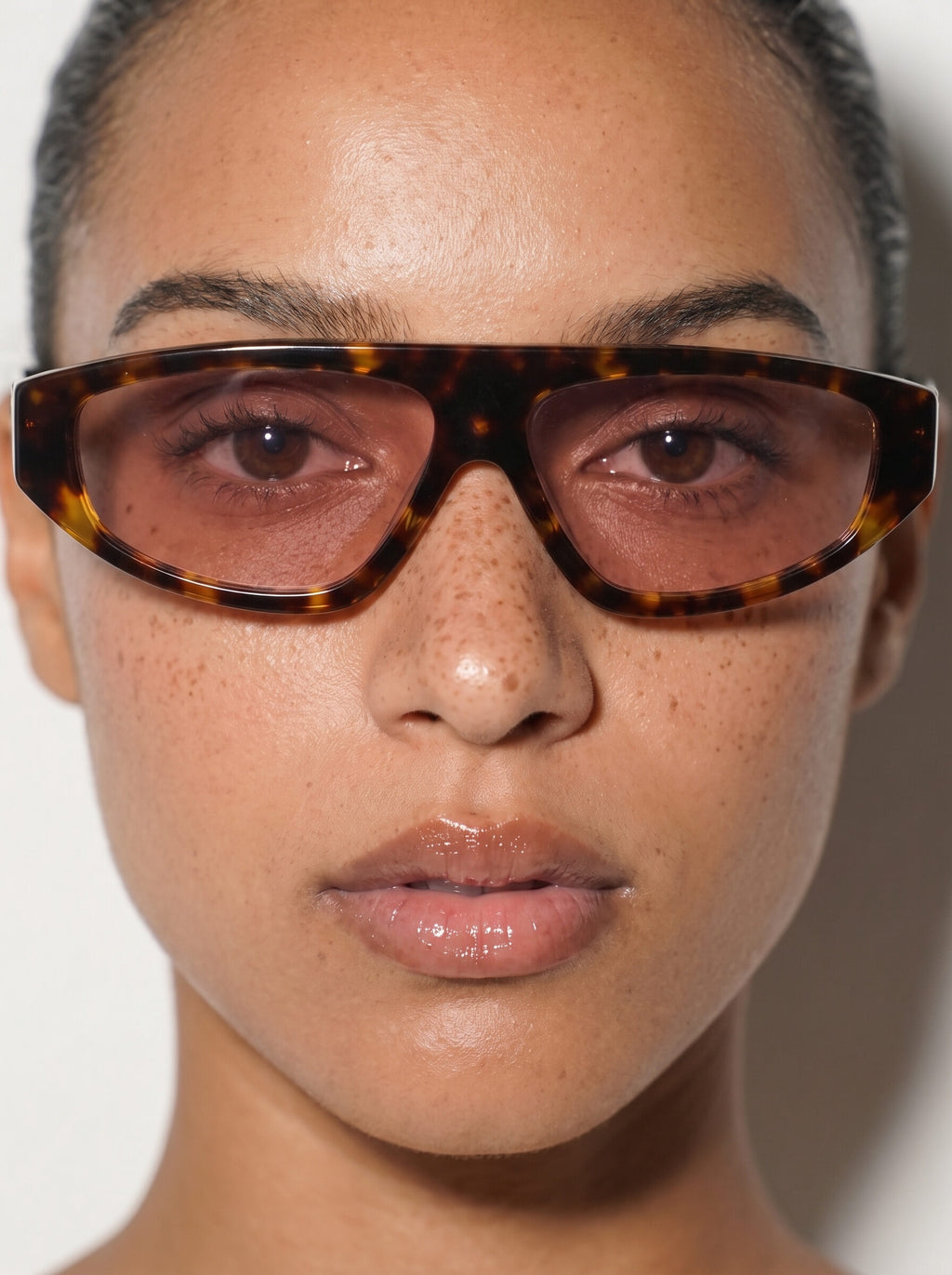 Gia - Dark Havana - Rose Lens - Polarized