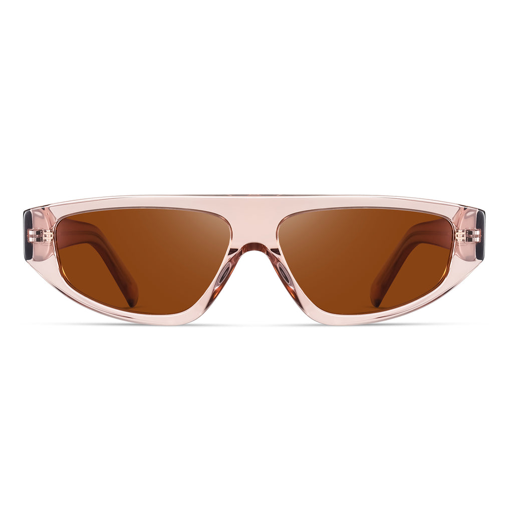 Gia - Rose - Light Brown Lens - Polarized
