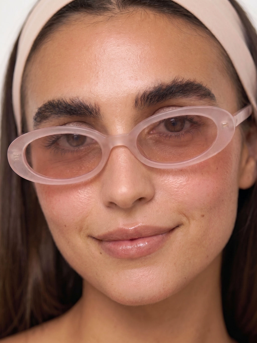 Mila - Blush Frame - Rose Lens