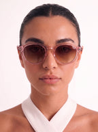 Margaux - Rose - Burgundy Gradient Lens - Polarized
