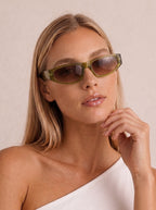Gia - Olive - Brown Lens - Polarized