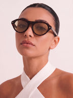Mia - Tortoise - Light Brown Lens