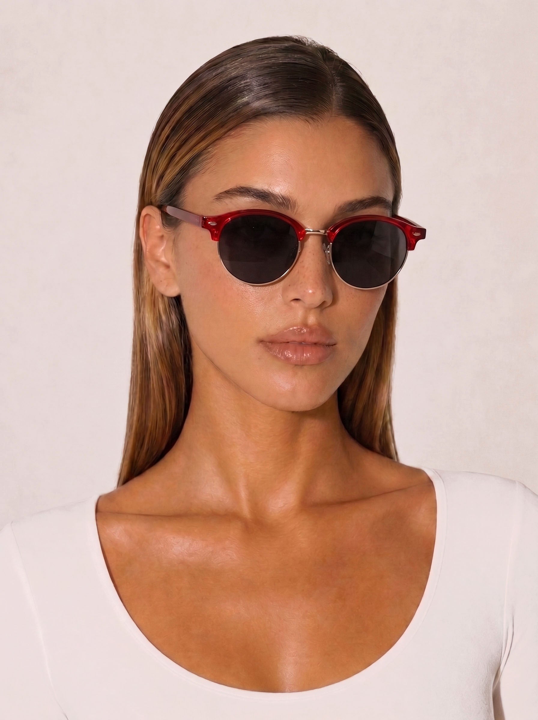 Sabine - Cherry Red - Smoke Lens - Polarized