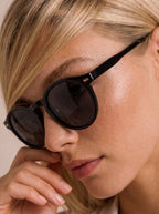 Margaux- Black - Smoke Lens - Polarized