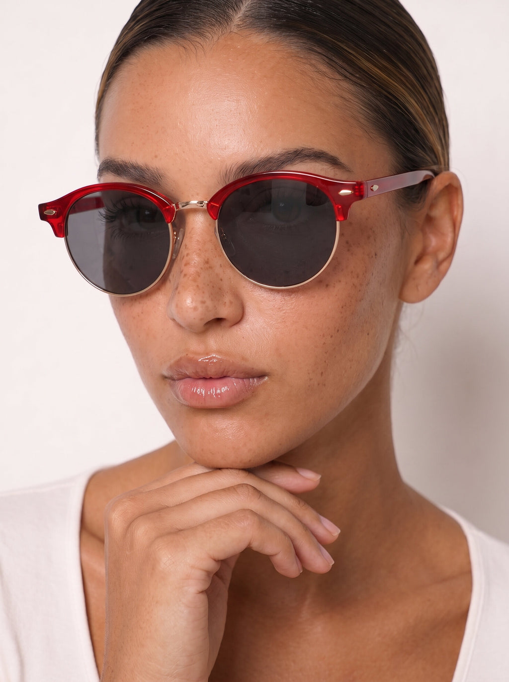 Sabine - Cherry Red - Smoke Lens - Polarized