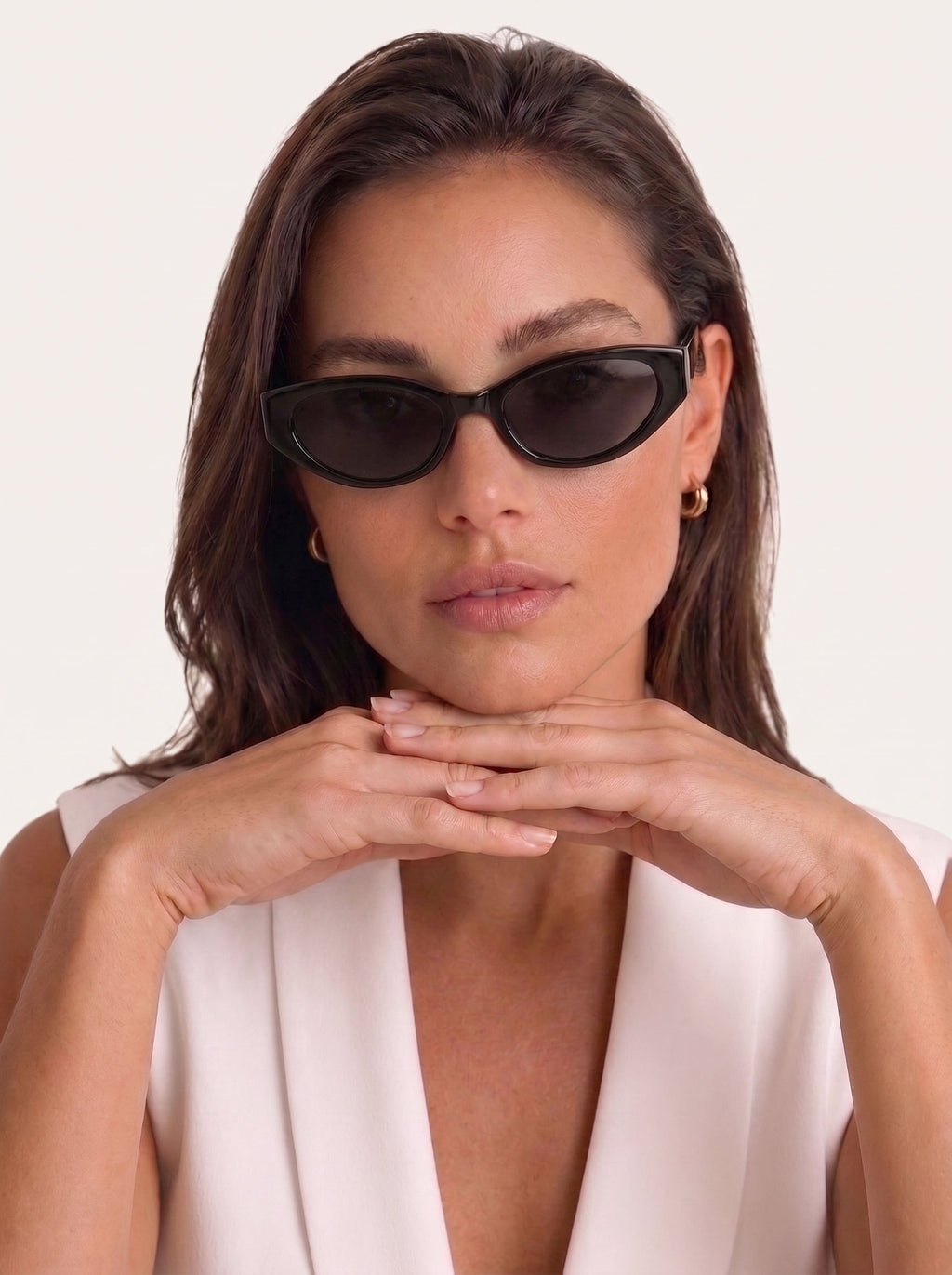 Nina - Black - Smoke Lens - Polarized